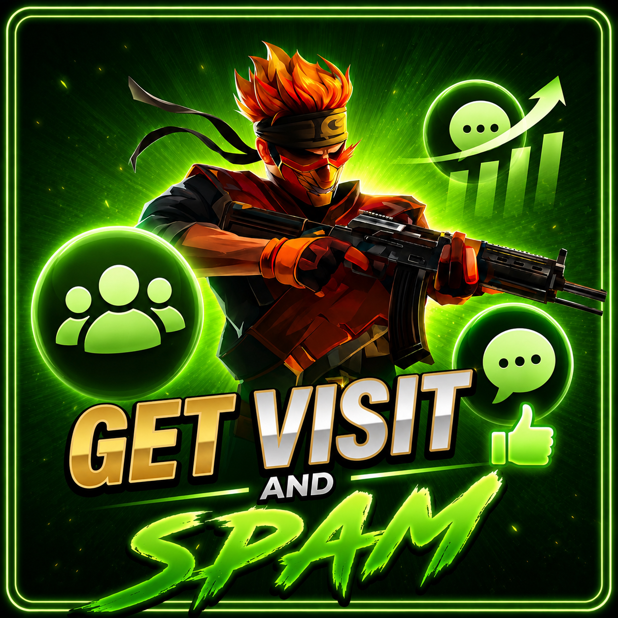 Free Fire Visit & Spam